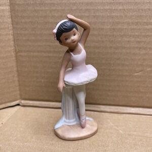 Vintage HOMCO 1409 Porcelain Ballerina Figurine 5.5" Taiwan Home Interiors
